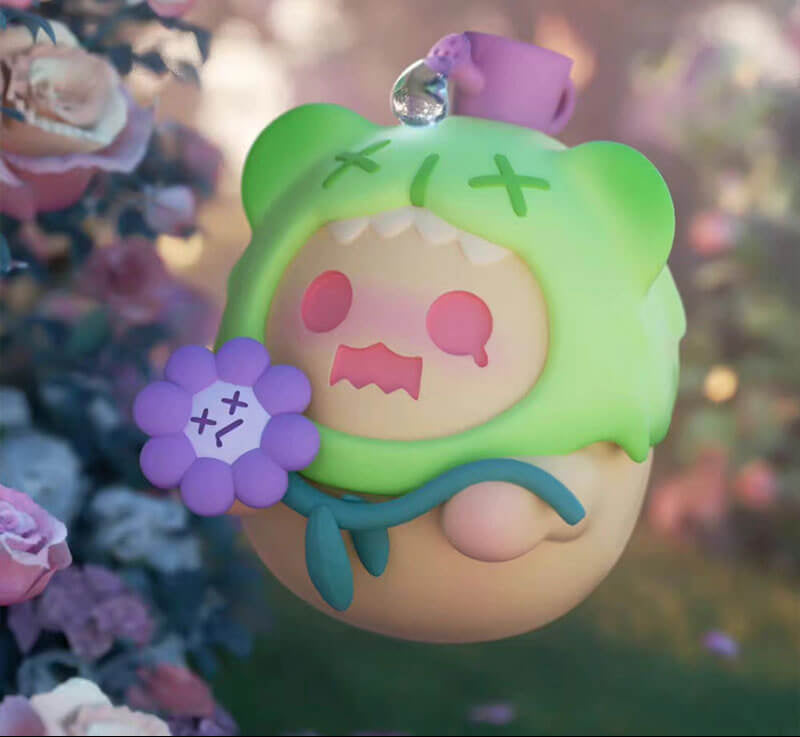 Shinwoo Baby Ghost Bear Secret Bear Garden Blind Box Figure da Collezione Misteriosa