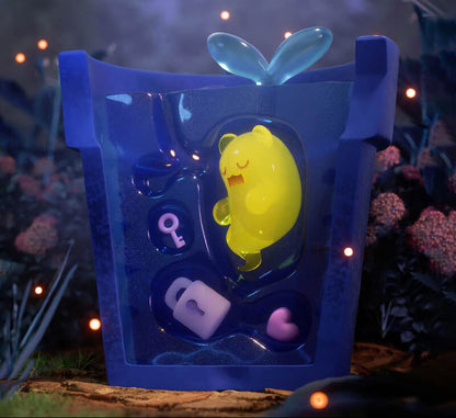 Shinwoo Baby Ghost Bear Secret Bear Garden Blind Box Figure da Collezione Misteriosa