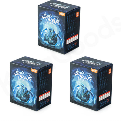 Scatola Sorpresa Bestie Mitiche Serie Loong: Figure da Collezione Rare PVC/ABS