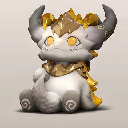 Scatola Sorpresa Bestie Mitiche Serie Loong: Figure da Collezione Rare PVC/ABS