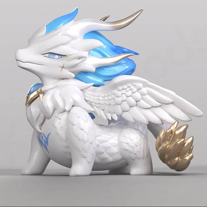 Scatola Sorpresa Bestie Mitiche Serie Loong: Figure da Collezione Rare PVC/ABS