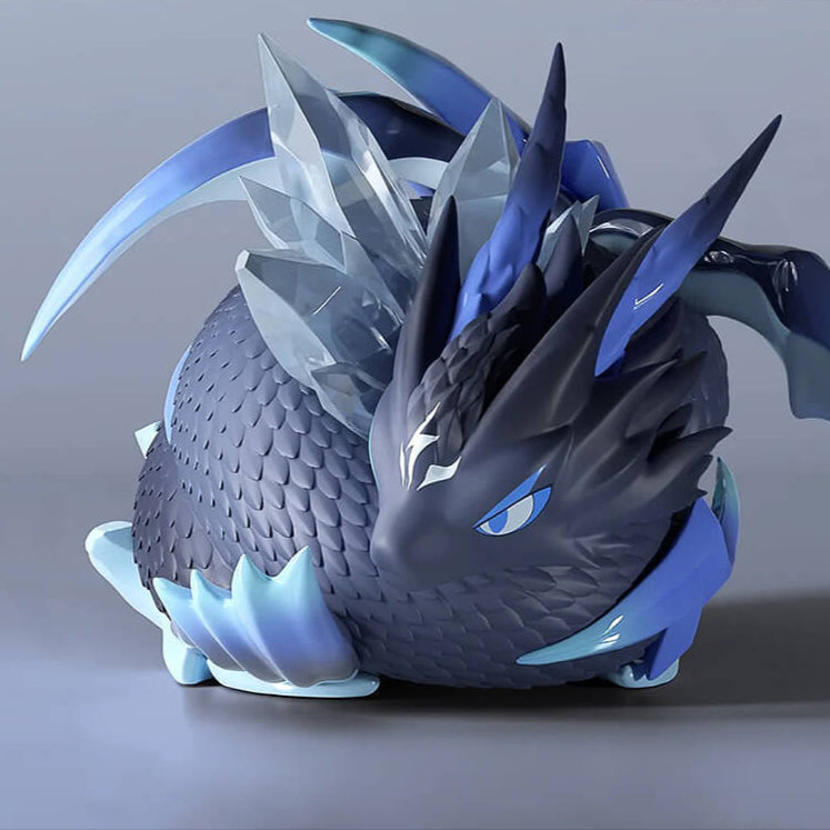 Scatola Sorpresa Bestie Mitiche Serie Loong: Figure da Collezione Rare PVC/ABS