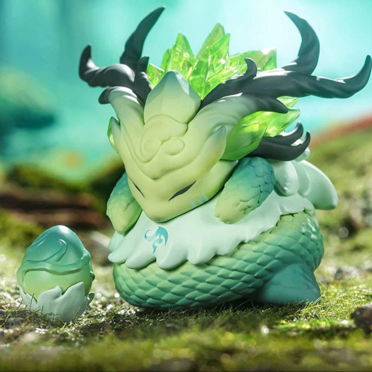 Scatola Sorpresa Bestie Mitiche Serie Loong: Figure da Collezione Rare PVC/ABS