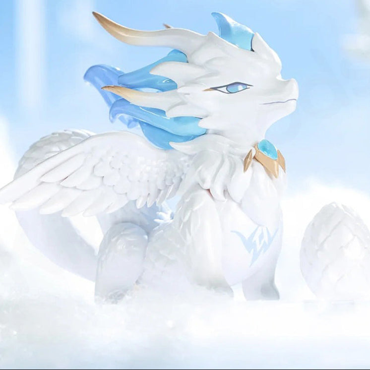 Scatola Sorpresa Bestie Mitiche Serie Loong: Figure da Collezione Rare PVC/ABS