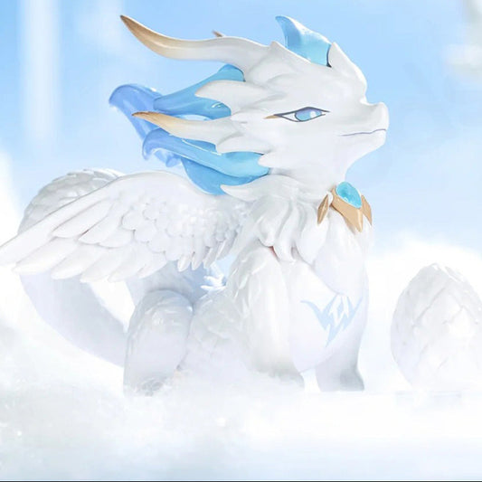 Scatola Sorpresa Bestie Mitiche Serie Loong: Figure da Collezione Rare PVC/ABS