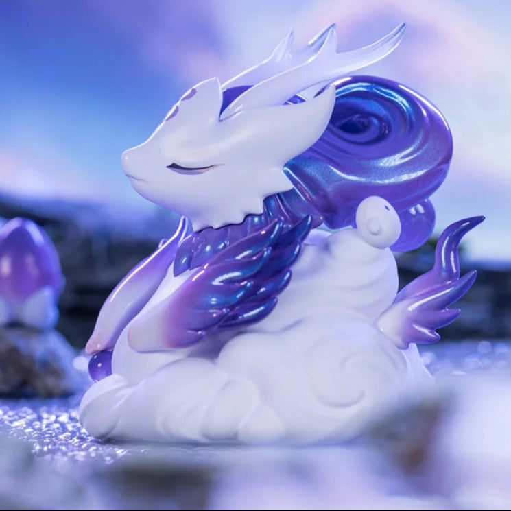 Scatola Sorpresa Bestie Mitiche Serie Loong: Figure da Collezione Rare PVC/ABS