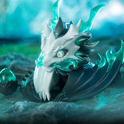 Scatola Sorpresa Bestie Mitiche Serie Loong: Figure da Collezione Rare PVC/ABS