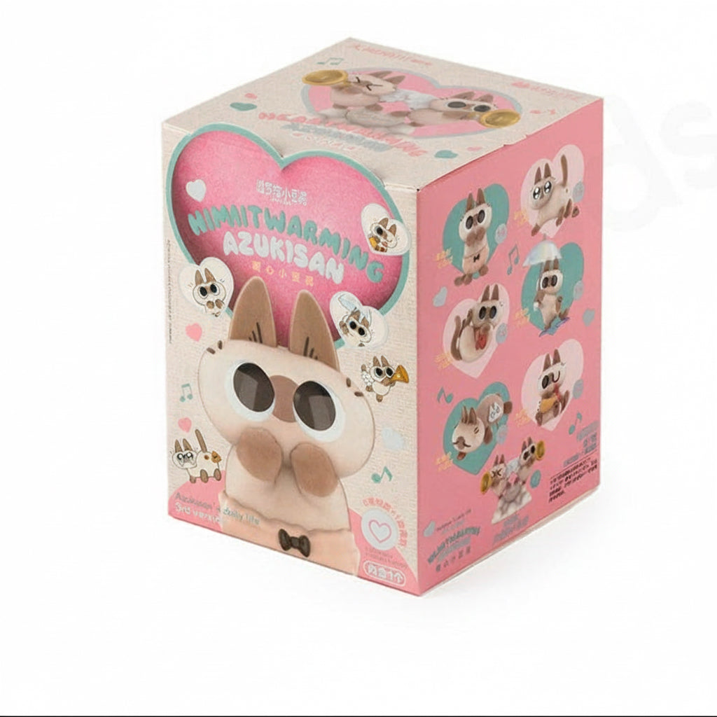 Nobeko Azukisan Heartwarming 3ª Edizione: Mini Figure da Collezione Scatola a Sorpresa