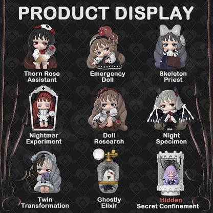 Lilith Serie Esperimento Segreto: Scatola a Sorpresa Miniature da Collezione Rare