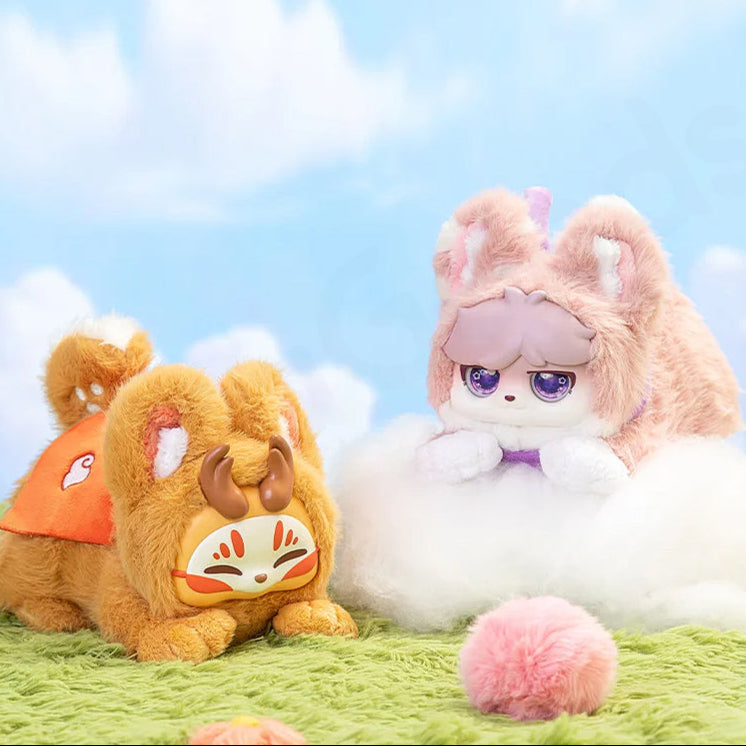 Morbidi Peluche Fabulous Beasts Atretch Oneself Blind Box: Scopri la Tua Creatura Segreta!