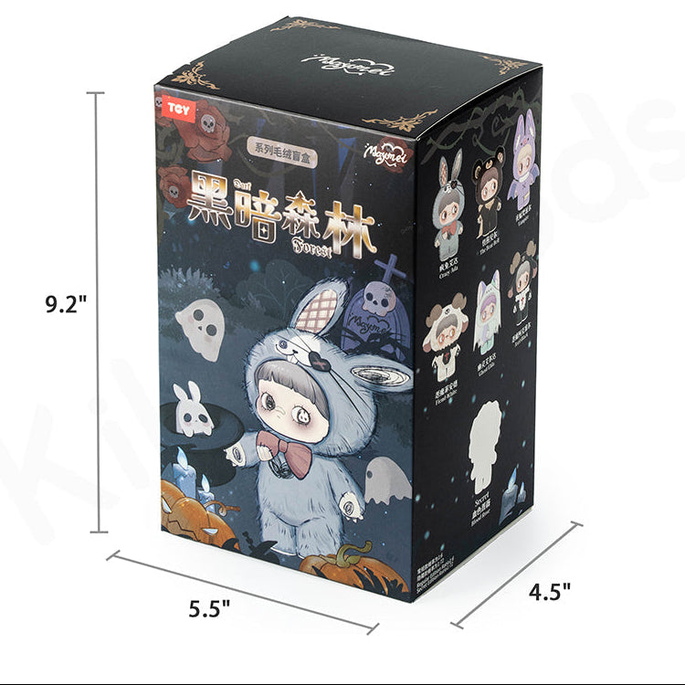 MayMei Dark Forest Peluche Scatola a Sorpresa Misteriosa Figure da Collezione Uniche