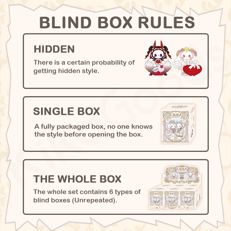 EMMA Secret Forest Beloved Series: Figure da Collezione Misteriose in PVC MJ Studio