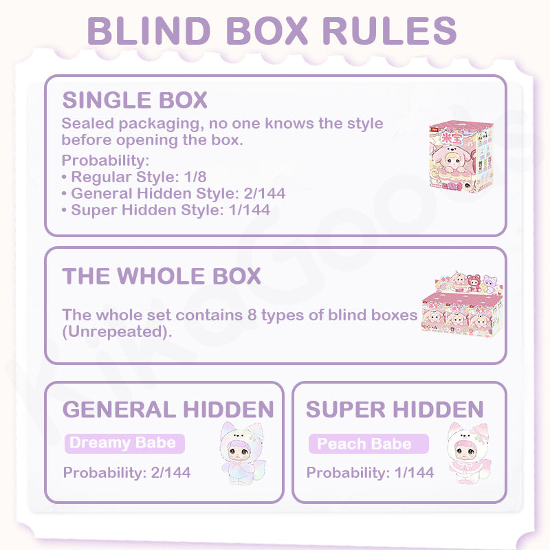 Nommi Baby Serie Peluche Blind Box: Adorabili Sorprese da Collezionare