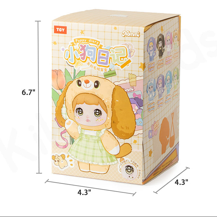 Scatola Sorpresa Peluche Nommi Puppy Diary: Morbidi Cuccioli da Collezionare