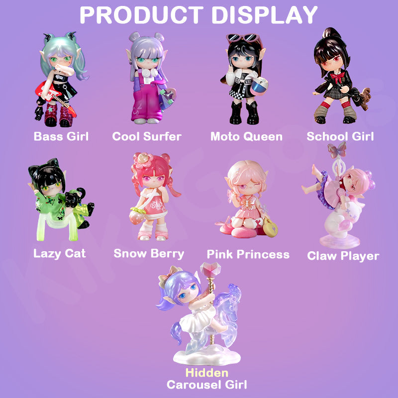 Suri Colorata Serie Ragazze Blind Box: Figure Collezionabili a Sorpresa PVC
