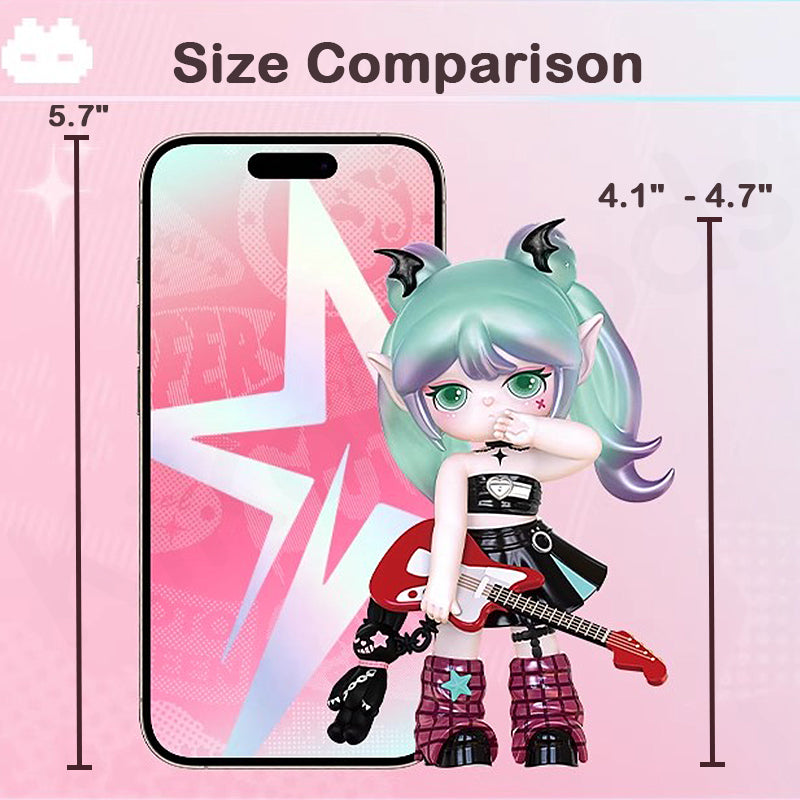 Suri Colorata Serie Ragazze Blind Box: Figure Collezionabili a Sorpresa PVC