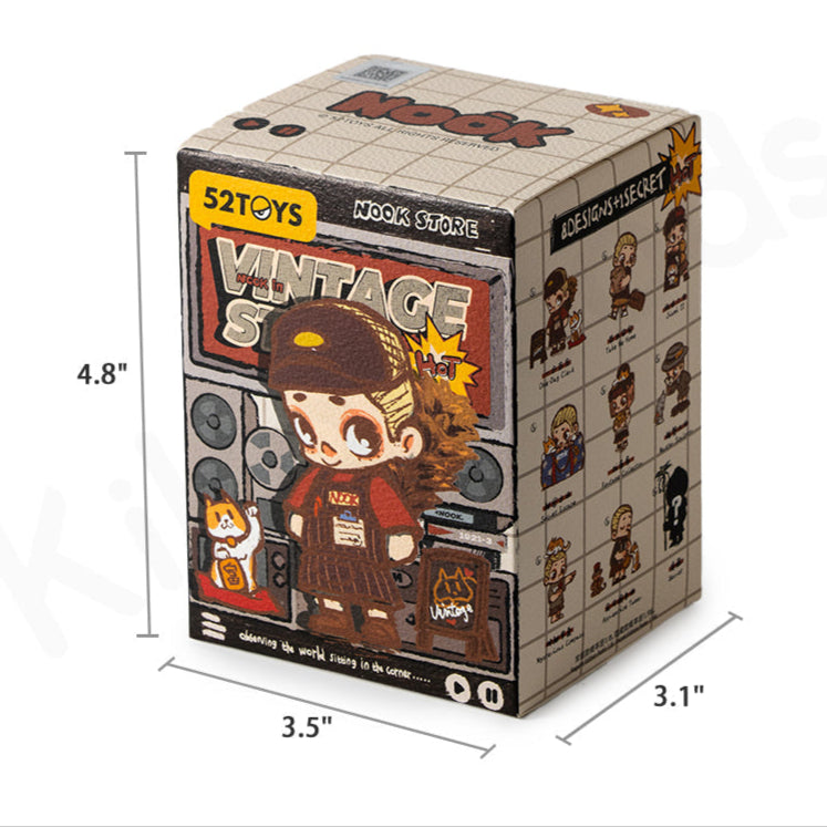 Mini Figure da Collezione Nook Serie Negozio Vintage: Scopri il Mistero!