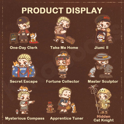 Mini Figure da Collezione Nook Serie Negozio Vintage: Scopri il Mistero!