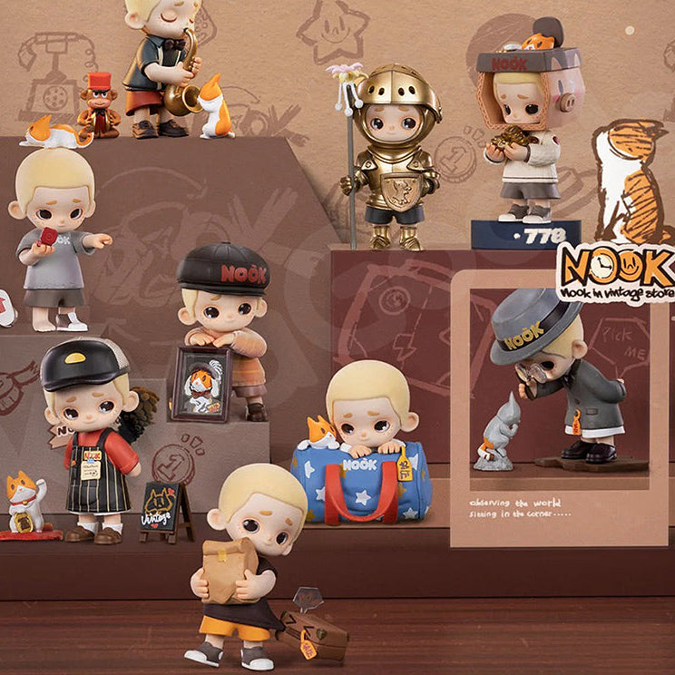 Mini Figure da Collezione Nook Serie Negozio Vintage: Scopri il Mistero!