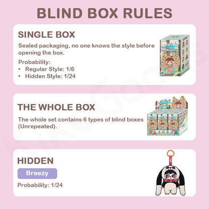 Milai's Invitation: Ciondolo Peluche Serie Foresta Scatola a Sorpresa da Collezione