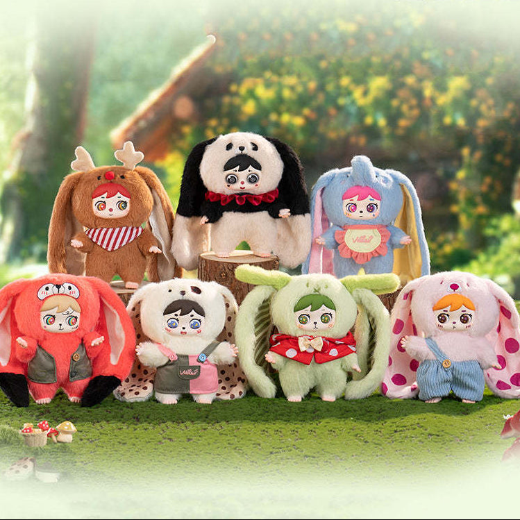 Milai's Invitation: Ciondolo Peluche Serie Foresta Scatola a Sorpresa da Collezione