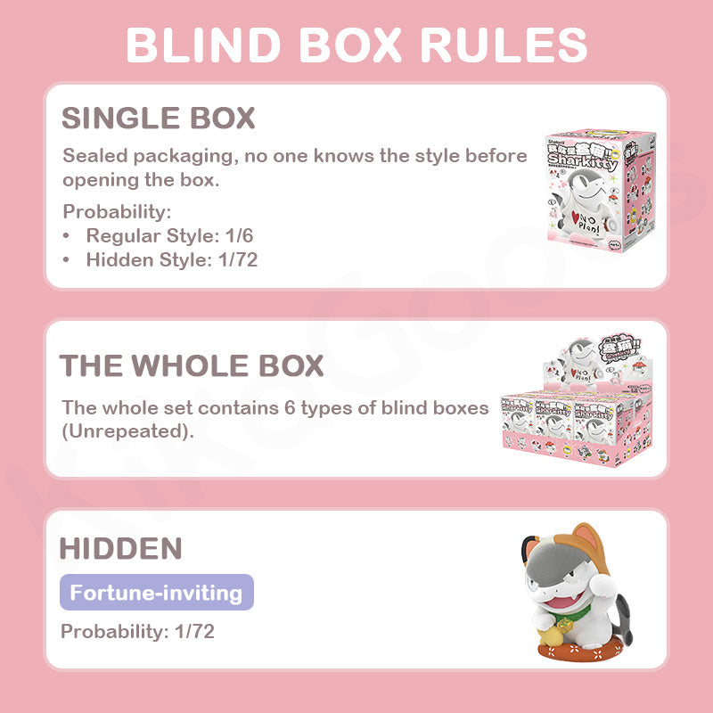 I'm Sharkitty Serie 1 Scatola Misteriosa: Figure da Collezione Uniche TIANWEN KADOKAWA