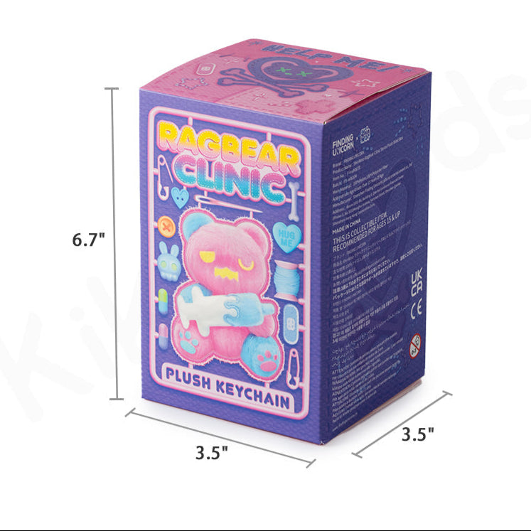ShinWoo Ragbear Clinic Peluche Blind Box Serie da Collezione Misteriosa F.UN
