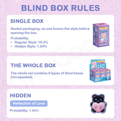 ShinWoo Ragbear Clinic Peluche Blind Box Serie da Collezione Misteriosa F.UN