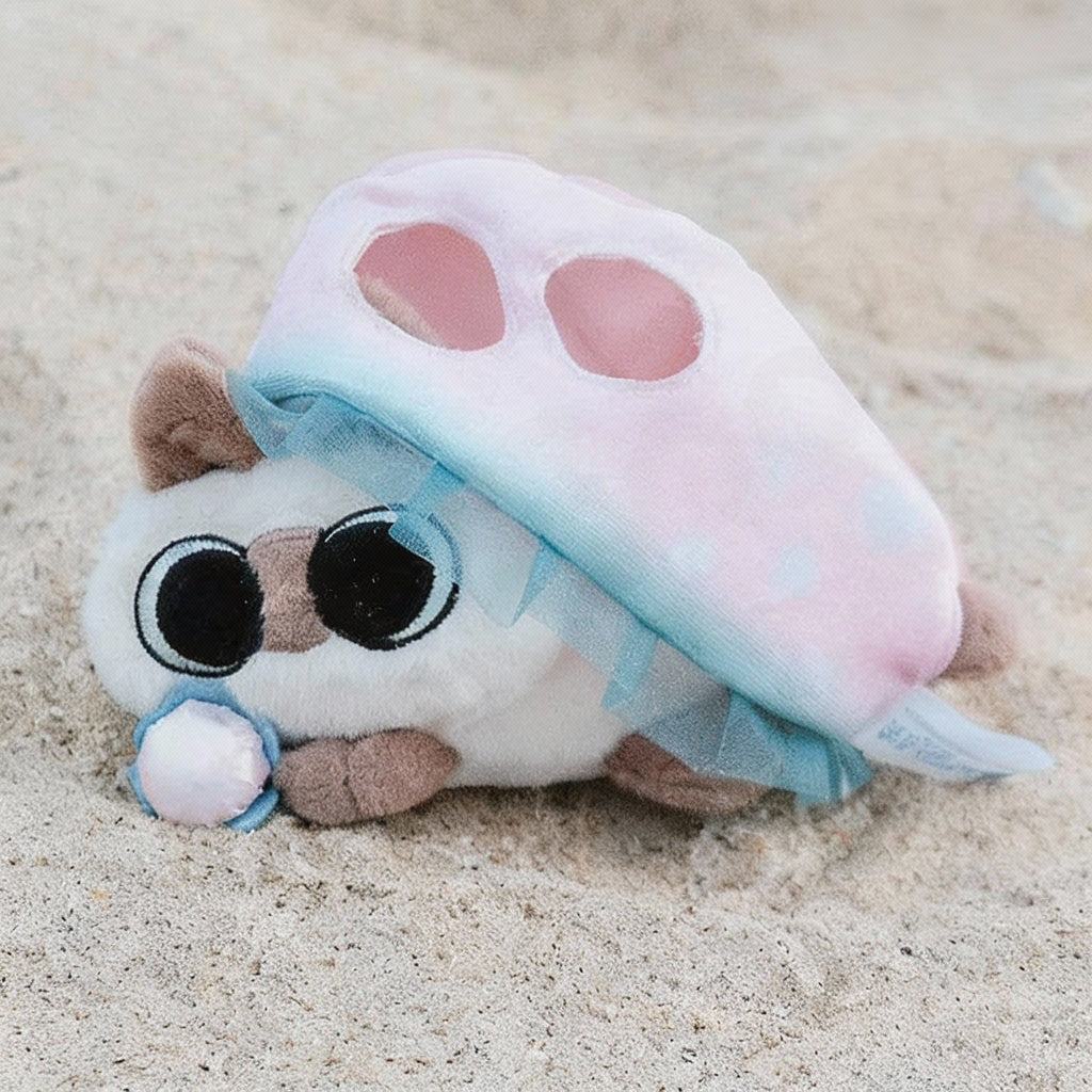 Nobeko Azukisan Serie Oceanica: Ciondolo Peluche Sorpresa, Scatola Misteriosa da Collezione