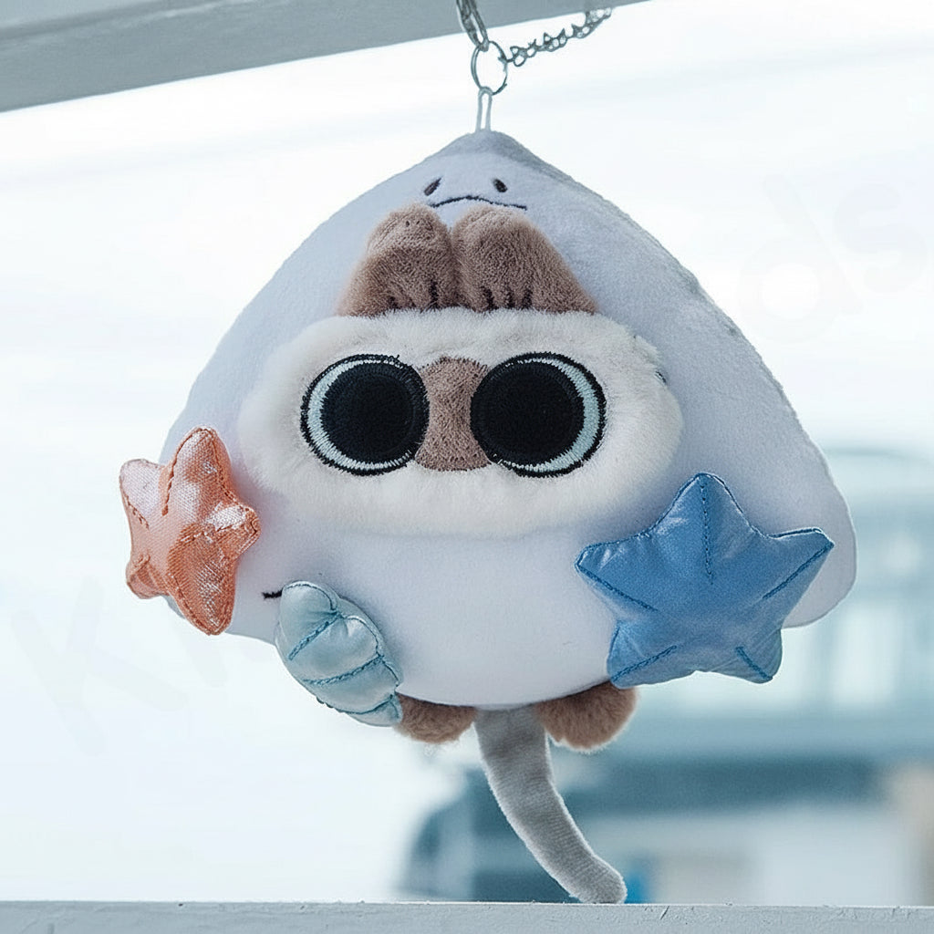 Nobeko Azukisan Serie Oceanica: Ciondolo Peluche Sorpresa, Scatola Misteriosa da Collezione