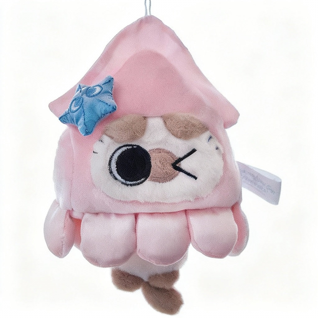 Nobeko Azukisan Serie Oceanica: Ciondolo Peluche Sorpresa, Scatola Misteriosa da Collezione