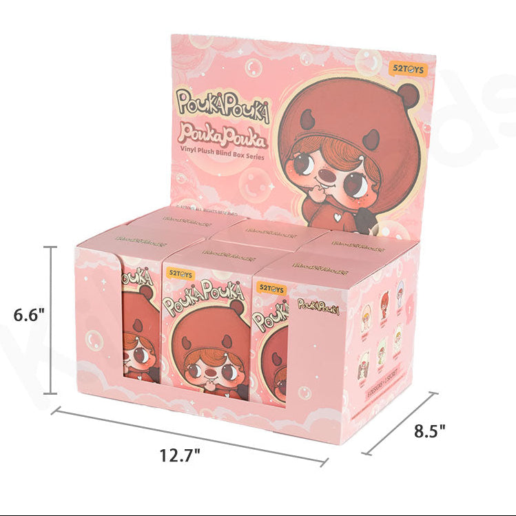 Scatola a Sorpresa Peluche Vinile Serie Pouka Pouka da Collezione Misteriosa
