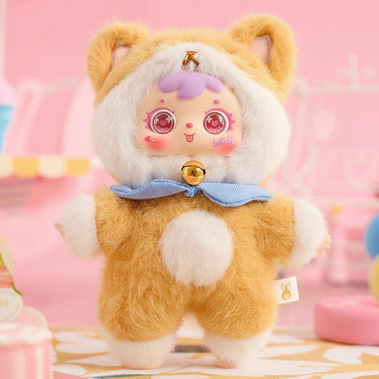 Adorabili Gatti Peluche Samuel: Scatola a Sorpresa Festa, Morbide Figure da Collezione