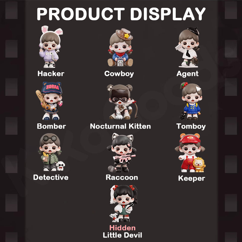 Zoraa Io Sono il Baby Boss Serie Blind Box Figure da Collezione a Sorpresa