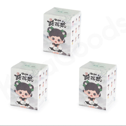 Scatola a Sorpresa Zoraa Linglongfu: Mini Personaggi Misteriosi da Collezione in PVC/ABS