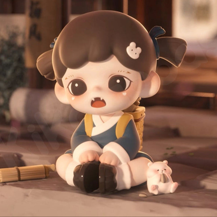 Scatola a Sorpresa Zoraa Linglongfu: Mini Personaggi Misteriosi da Collezione in PVC/ABS