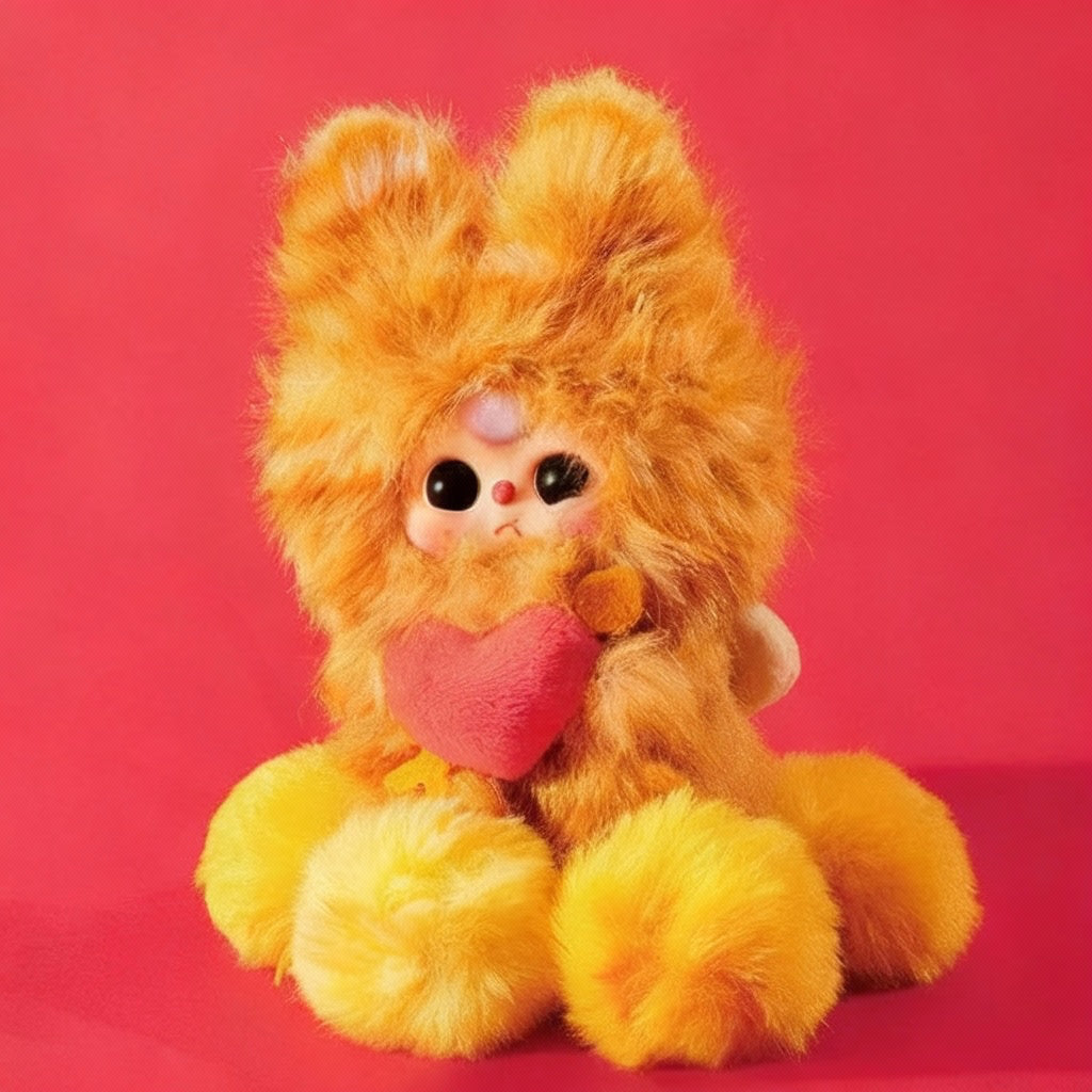 Blind Box Peluche Vinile Serie Baby Three Cupido: Statuette Carine da Collezionare