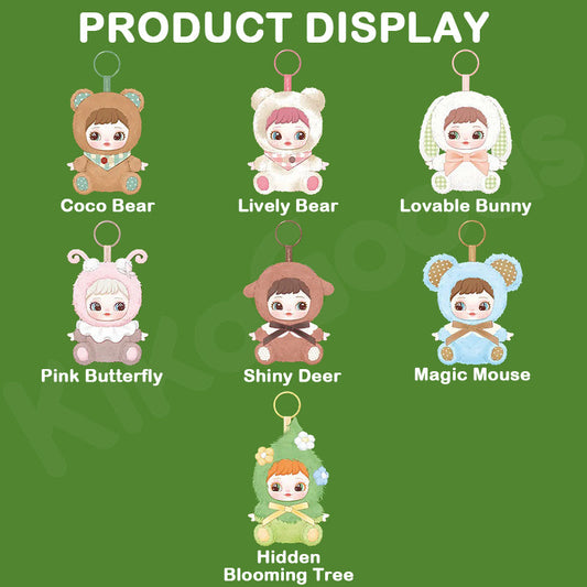 Charline Foresta Nascondino Peluche Morbidi: Scatola a Sorpresa Serie da Collezione Esclusiva