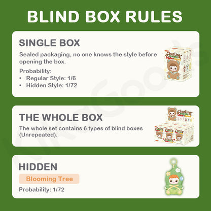 Charline Foresta Nascondino Peluche Morbidi: Scatola a Sorpresa Serie da Collezione Esclusiva