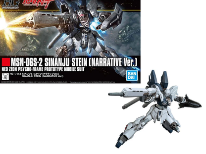 GUNDAM - HGUC 1/144 MSN-06S-2 Sinanju Stein Narrative Ver. - Kit di Modello