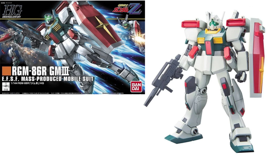 GUNDAM - HGUC RGM-86R GM III 1/144 - Kit di Modello