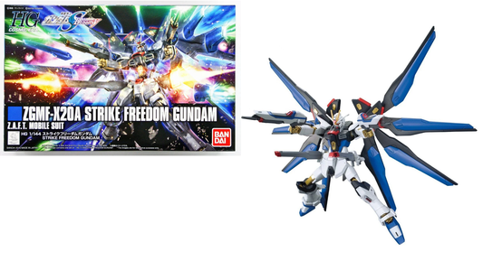 GUNDAM - HG 1/144 ZGMF-X20A Strike Freedom Gundam - Model Kit