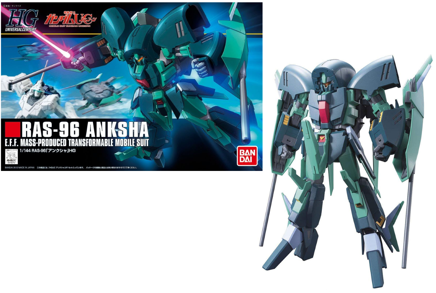 GUNDAM - 1/144 HGUC RAS-96 ANKSHA - Model Kit