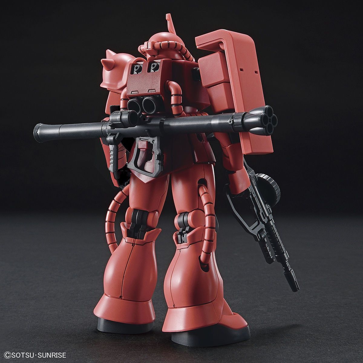 GUNDAM - HGUC 1/144 Gunpla 40th MS-06S Zaku II - Kit di Modello