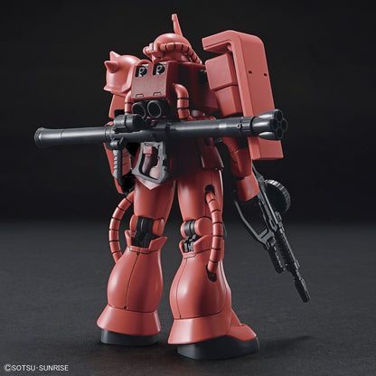 GUNDAM - HGUC 1/144 Gunpla 40th MS-06S Zaku II - Kit di Modello