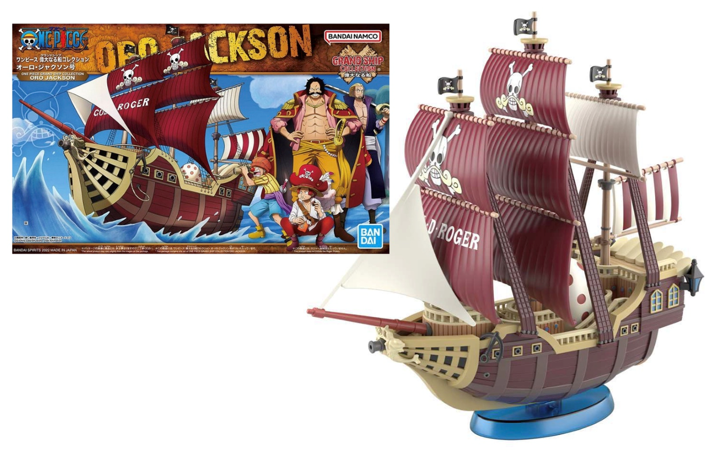 ONE PIECE - Grand Ship Collection Oro Jackson - Kit di Modellismo