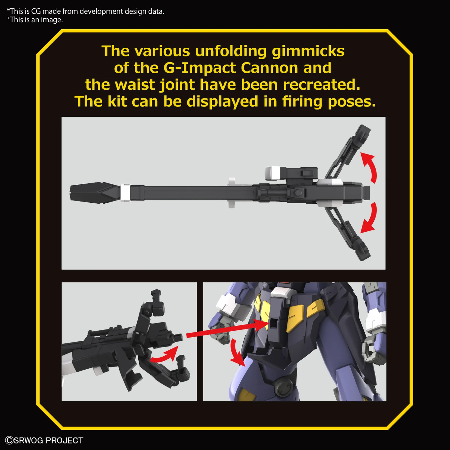 SUPER ROBOT WARS - HG Huckebein Mk-II - Model Kit