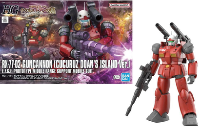 GUNDAM - HG 1/144 Guncannon (Cucuruz Doan's Island Ver.) - Kit da Modello