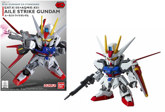 GUNDAM - SD Gundam Ex-Standard Aile Strike Gundam - Modellbausatz