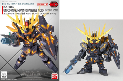 GUNDAM -EX-Standard 015 Unicorn 02 Banshee Norn (Destroy M.) - Modello